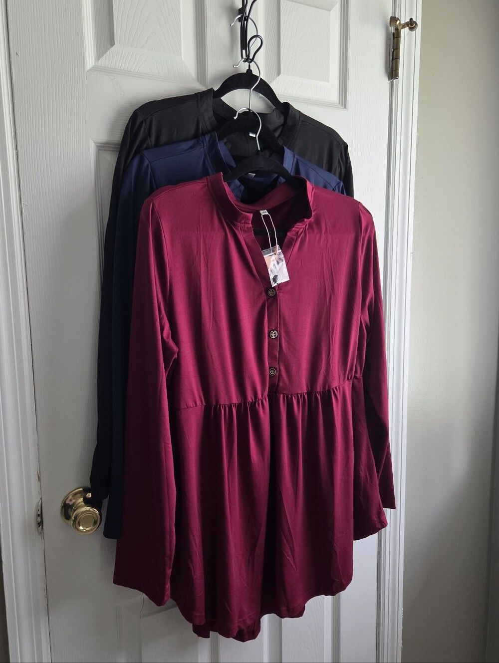 Plus Size Henly Tops - Soft, Light, Stretchy, Drapey - NWT / NWOT - Size 1X